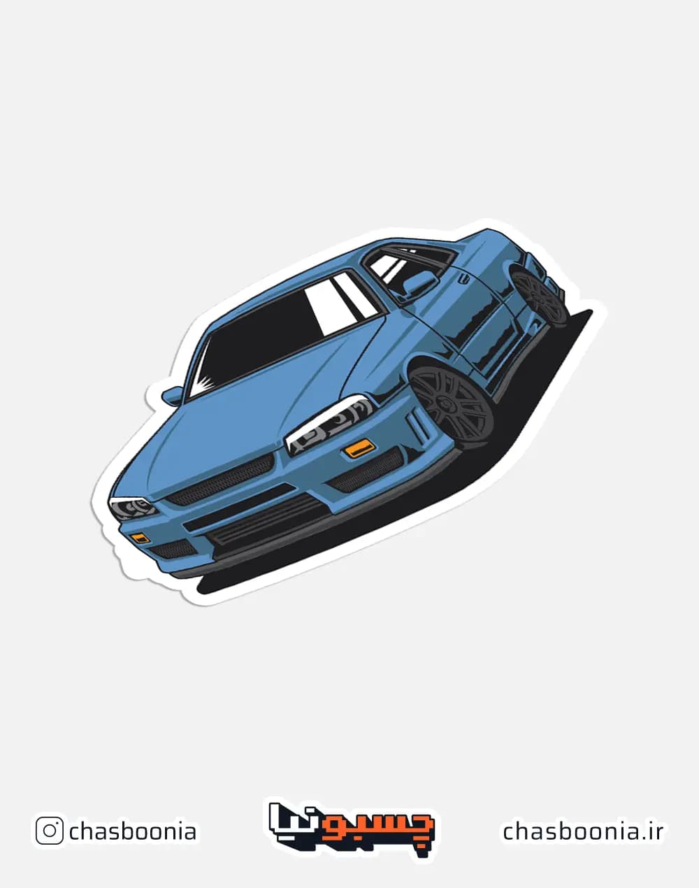 استیکر ماشین Nissan Skyline GT-R کد 16012