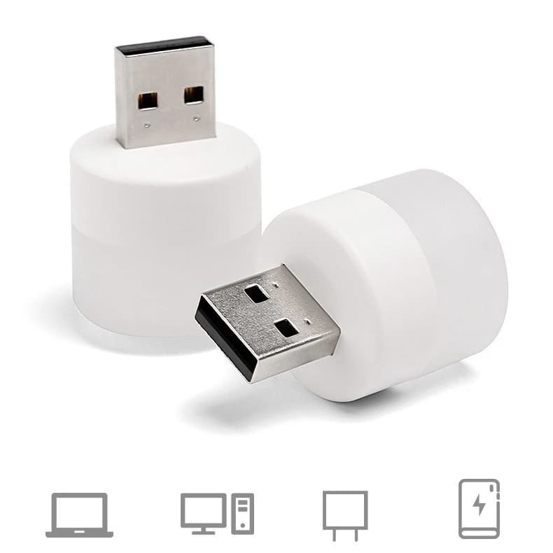 مینی چراغ USB مهتابی