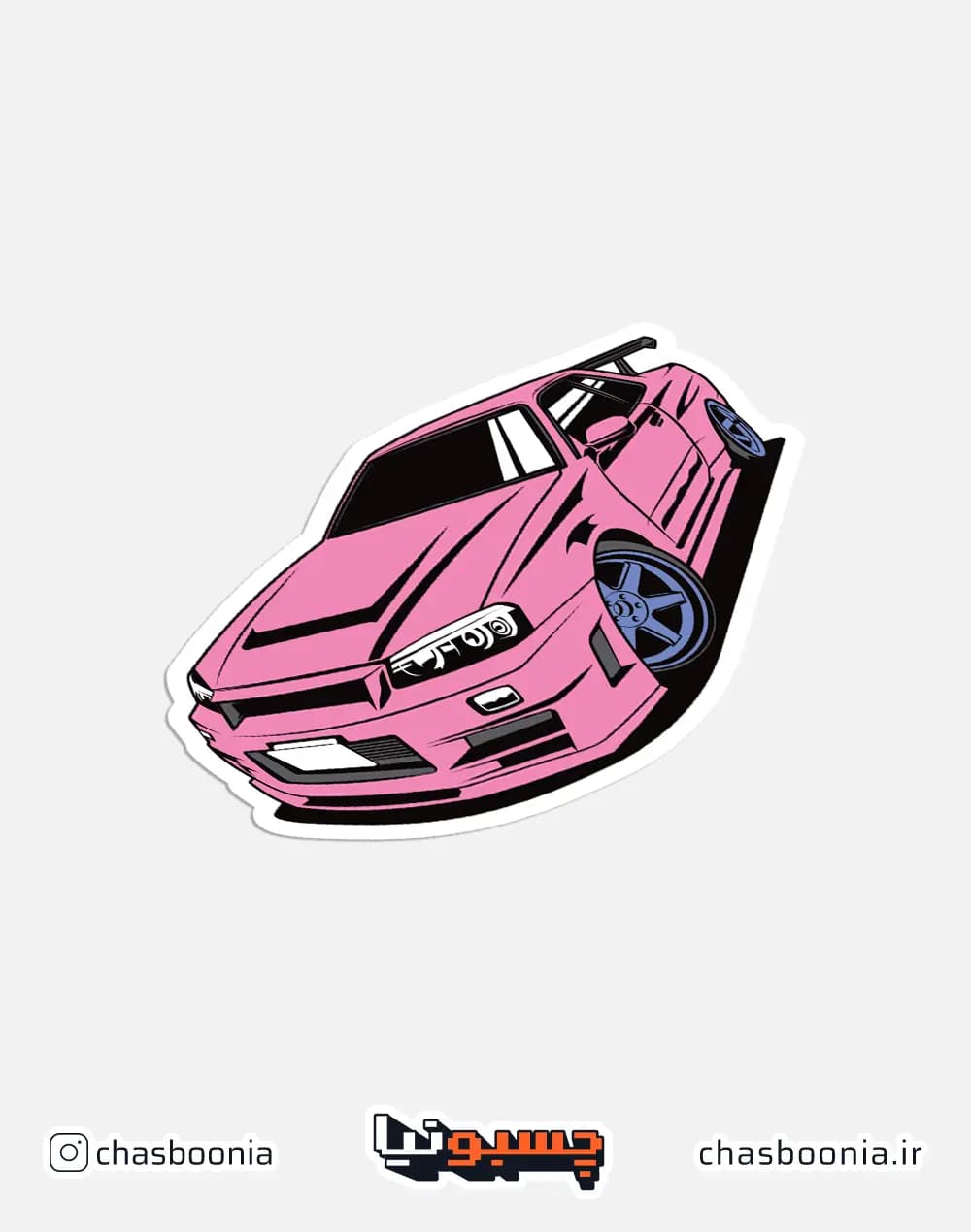 استیکر ماشین Nissan Skyline GT-R کد 16004