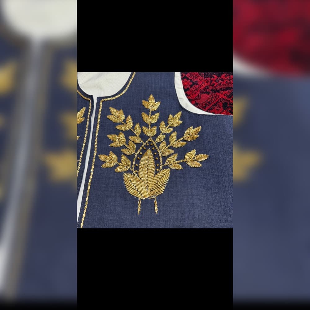 جلیقه/وست (سخمه) مدل جام گل — تصویر ۴