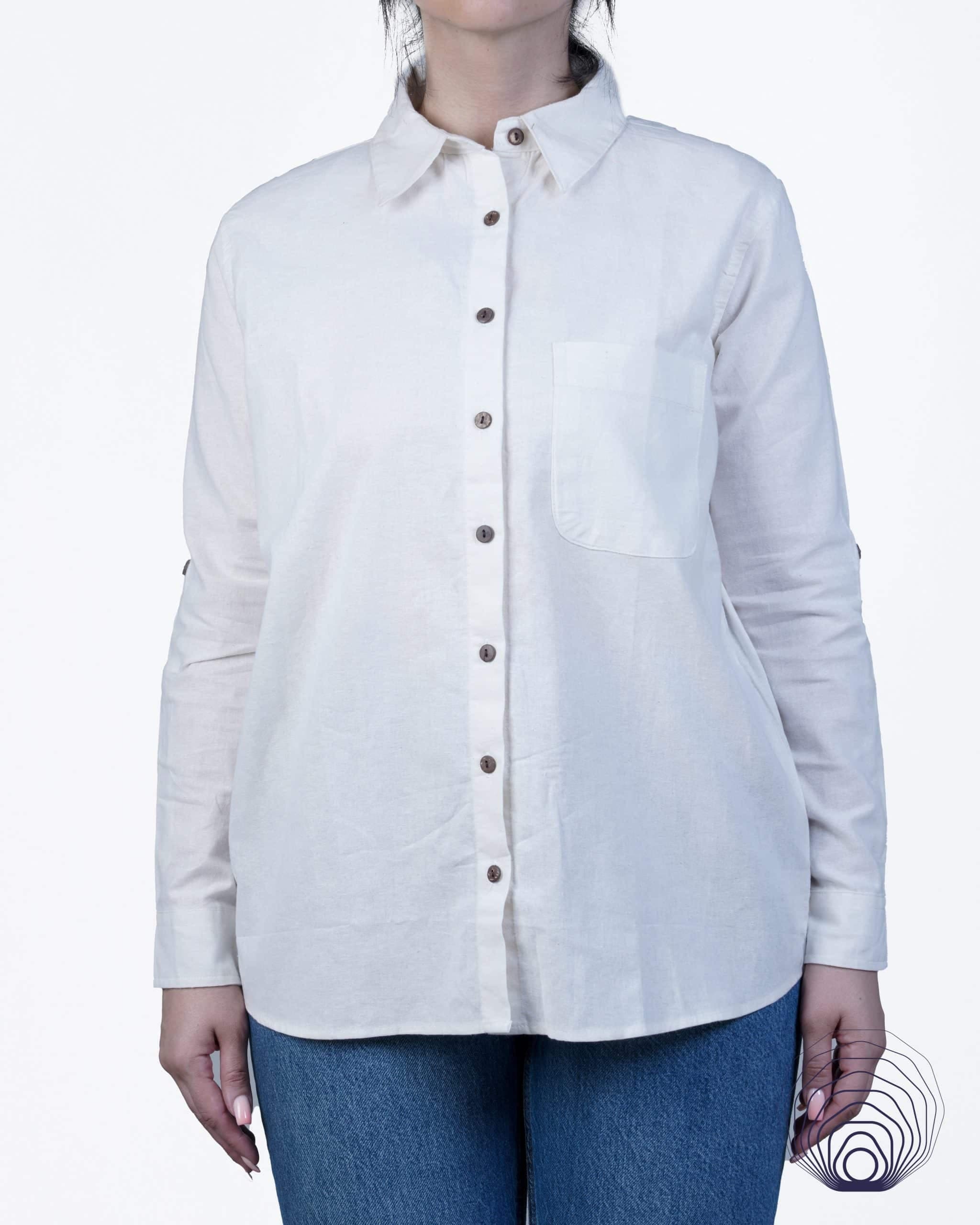 شومیز زنانه سفید H&M