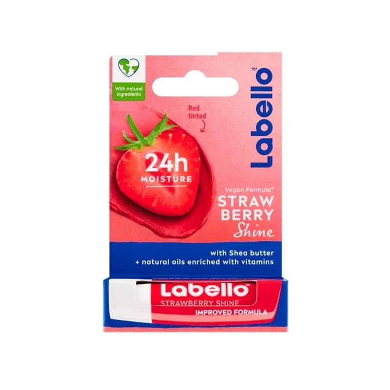 بالم لب لبلو Labello مدل Strawberry Shine — تصویر ۳