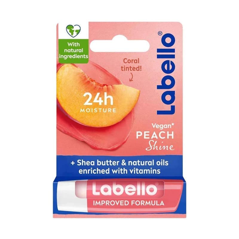 بالم لب لبلو Labello مدل Peach Shine — تصویر ۳