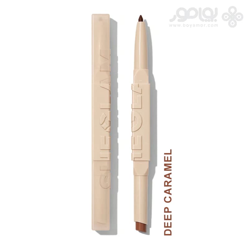 رژ لب و خط لب دو طرفه مات شیگلم رنگ DEEP CARAMEL — تصویر ۲