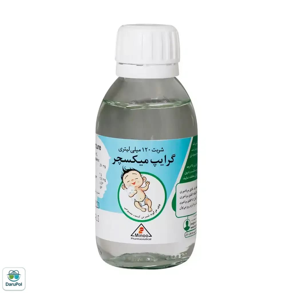 شربت گرایپ میکسچر مینو