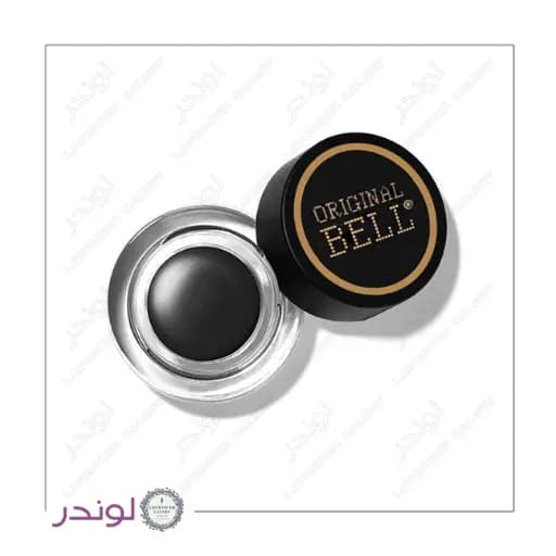 خط چشم ژله‌ای کاسه‌ای بل Bell Master Studio Eyeliner Black — تصویر ۴