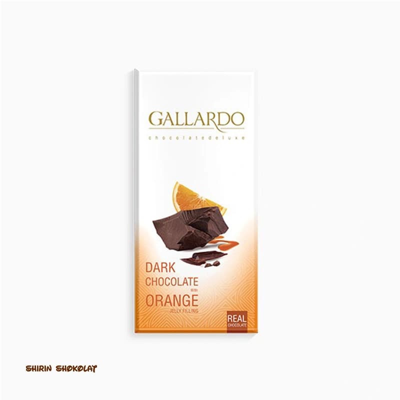 شکلات تختهای گالاردو Gallardo در 5 طعم وزن 80 گرم — تصویر ۲