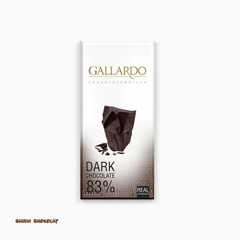 شکلات تختهای گالاردو Gallardo در 5 طعم وزن 80 گرم — تصویر ۵