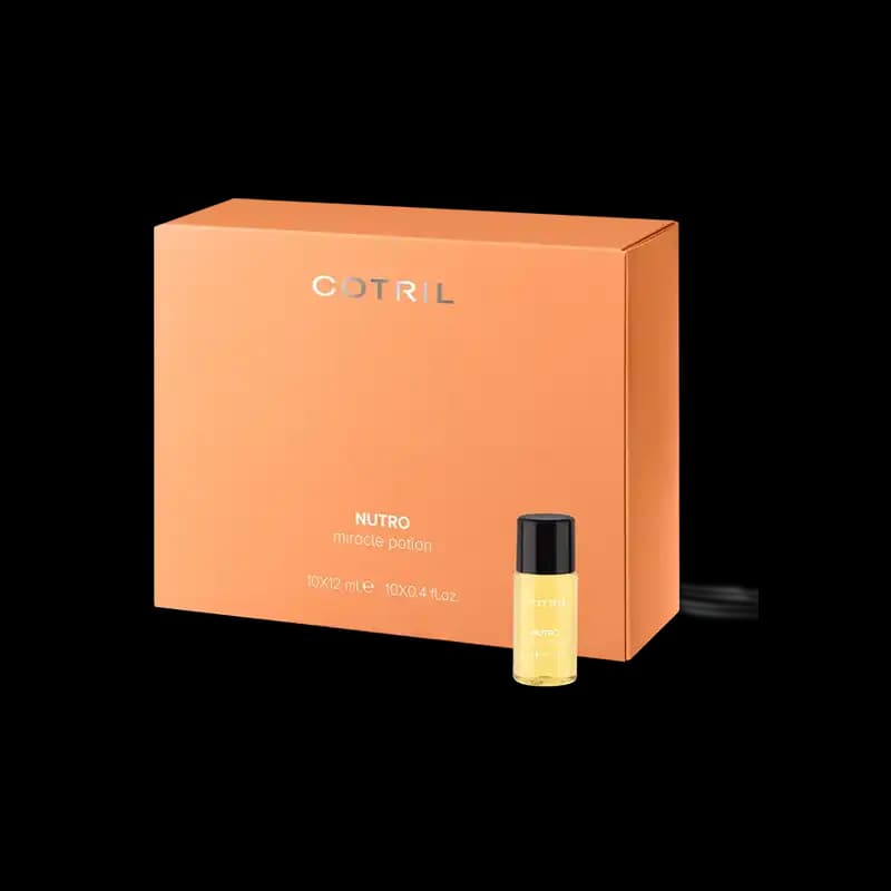 آمپول تغذیه‌کننده مو بسته ۱۰ عددی ۱۲ میل Cotril Nutro Miracle Potion