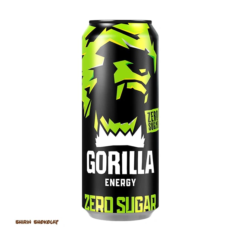 نوشیدنی انرژی زا بدون قند گوریلا Gorilla حجم 450 میل