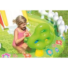 پارک ابی سرسره دار با فواره مزرعه اینتکس INTEX — تصویر ۴
