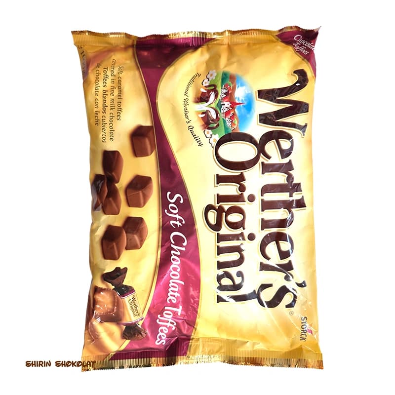 تافی شکلاتی وردرز کاراملی Werther’s Original پک 250 گرم — تصویر ۳