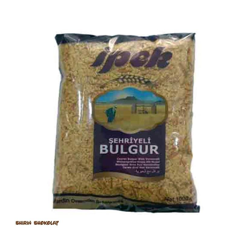 بلغور درشت رشته دار ایپک Ipek Bulgur Sehriyeli وزن 1 کیلو