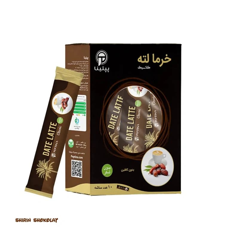 پودر خرما لته کلاسیک پپتینا پاکت 10 تایی