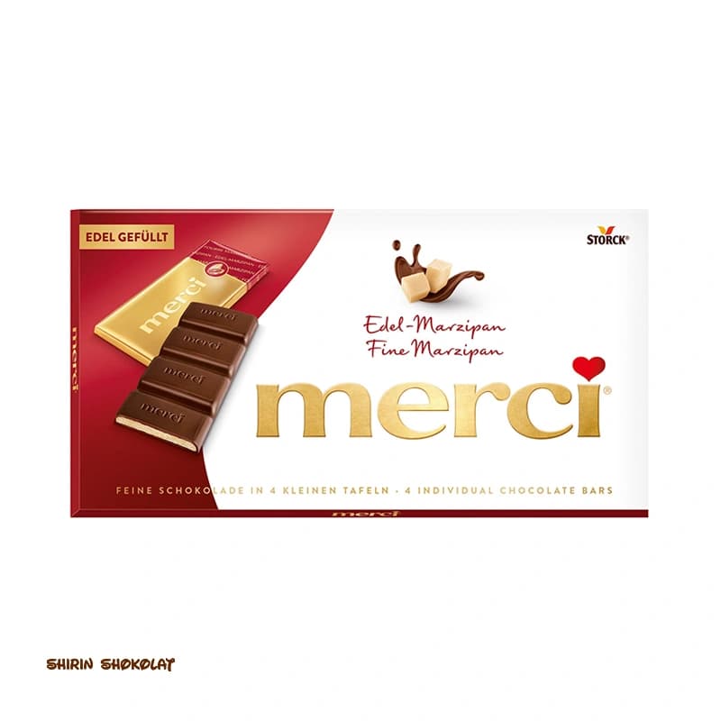 شکلات تخته‌ای مرسی merci وزن 100 گرم — تصویر ۷