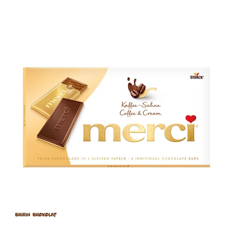 شکلات تخته‌ای مرسی merci وزن 100 گرم — تصویر ۵
