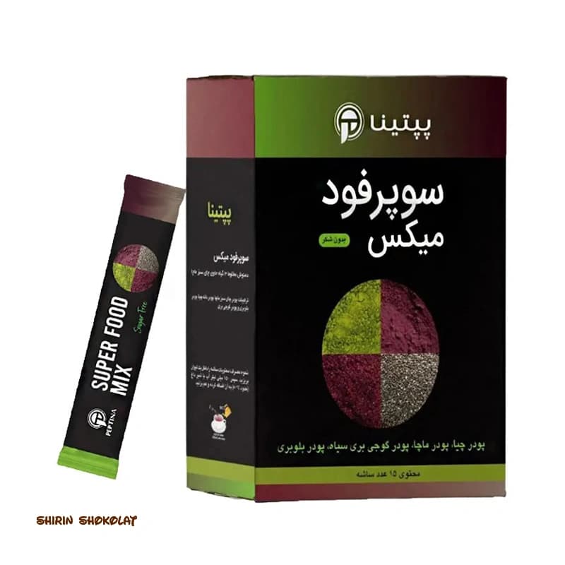 سوپر فود میکس پپتینا پاکت 15 تایی
