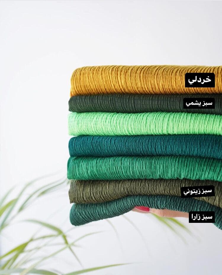 شال پليسه پرطرفدار كد 9404 — تصویر ۴
