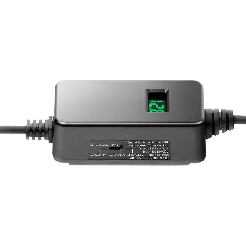 کیت سیم کشی برق دوربین خودرو 70mai UP06 — تصویر ۵