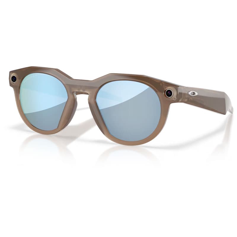 عینک هوشمند اوکلی متا Oakley Meta HSTN Prizm Deep Water Polarized Lenses Brown Smoke Frame 00W8002 — تصویر ۲
