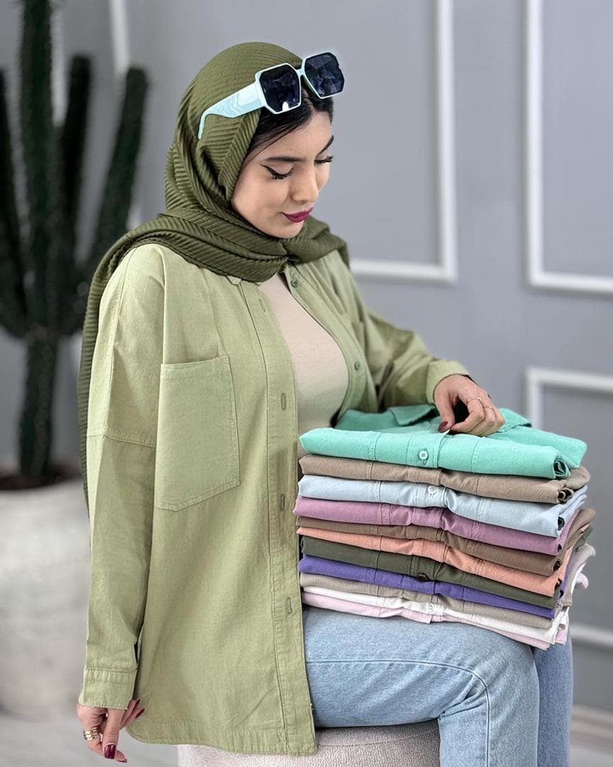 شوميز زارا رنگي كد 631845