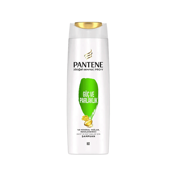 شامپو تقویت کننده پنتن PANTENE مدل GUC VE PARLAKLIK حجم 400میل که