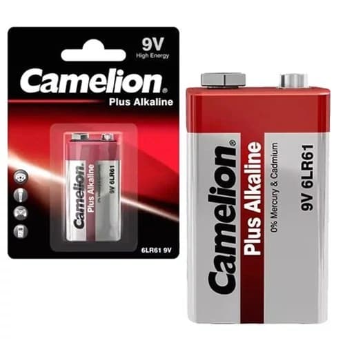 باتری کتابی کملیون Camelion Plus Alkaline 9V | Camelion 9V Plus Alkaline