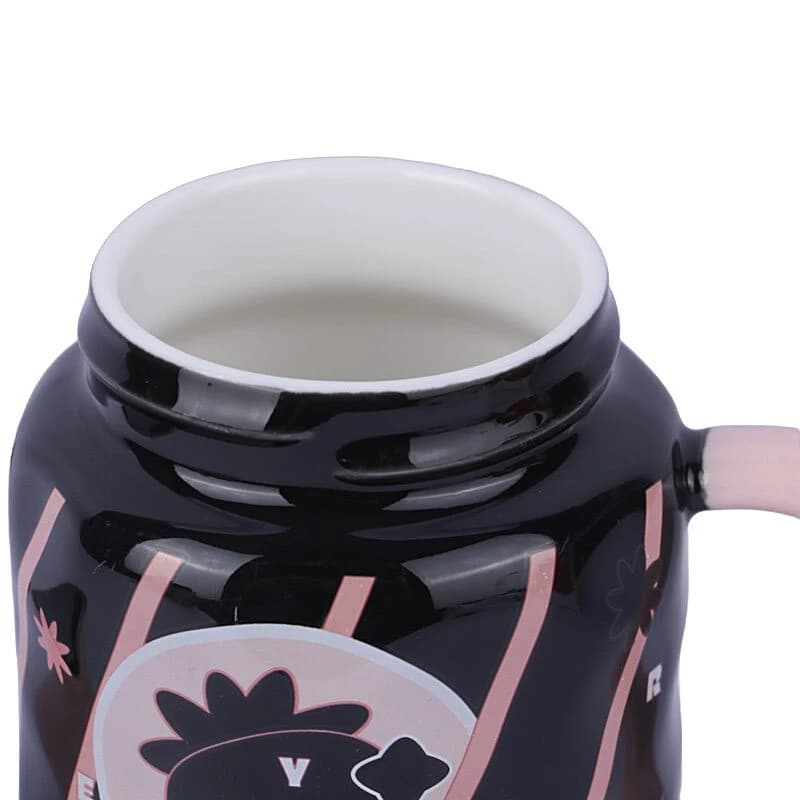 ماگ سرامیکی مامنت درب دار کد ES-3531 — تصویر ۵