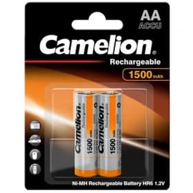 باتری قلمی شارژی کملیون مدل ACCU HR6 ظرفیت 1500 میلی‌آمپر ساعت | Camelion AA ACCU HR6 Rechargeable