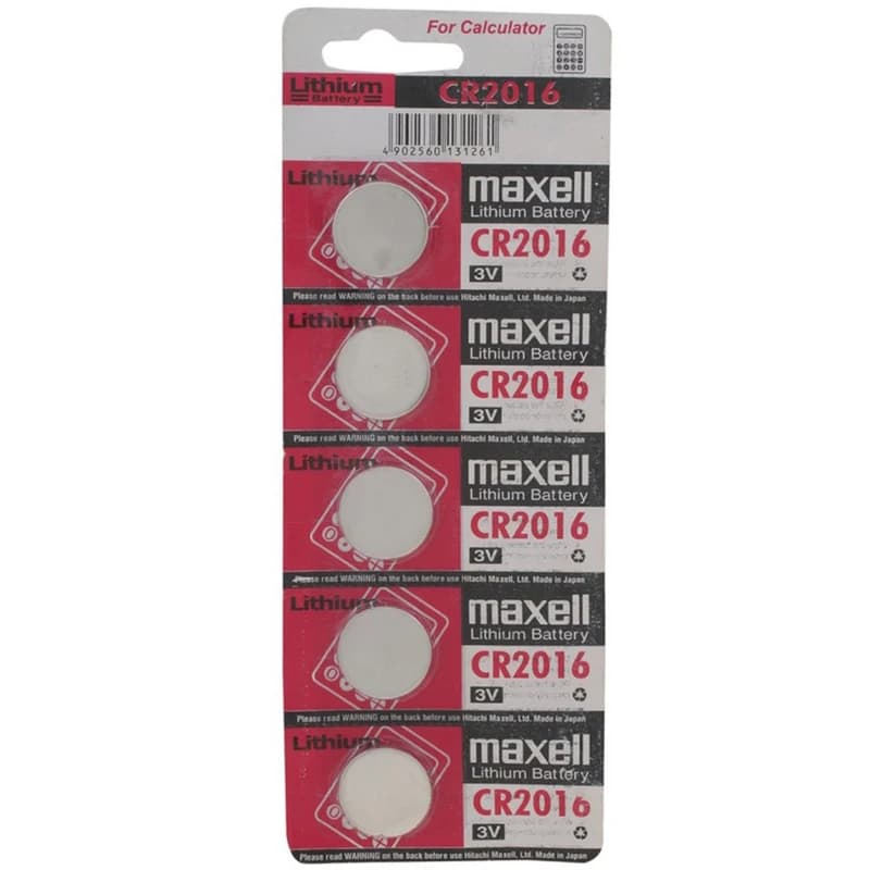 باتری سکه‌ای مکسل مدل CR2016 لیتیومی 3 ولت | Maxell CR2016 یک عددی