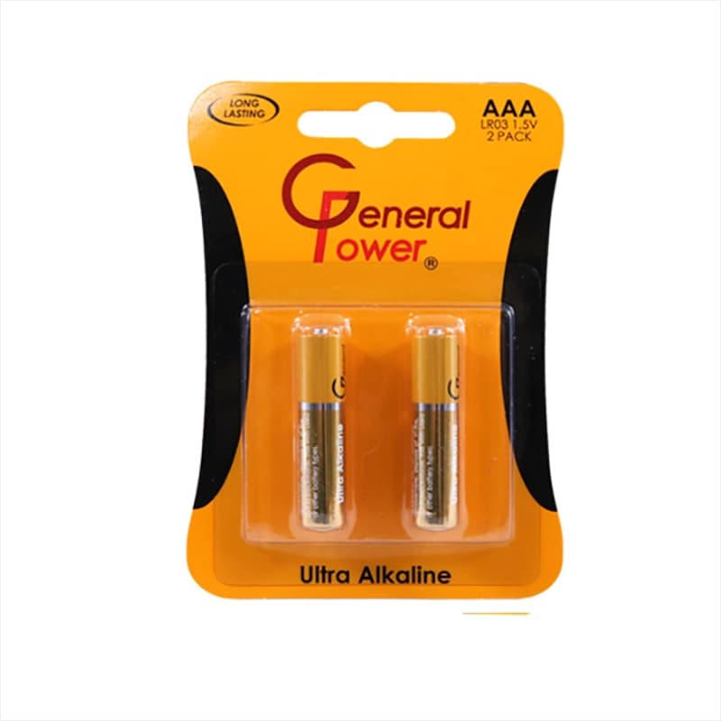 باتری نیم قلمی AAA جنرال پاور (GP) مدل LR03 Ultra Alkaline
