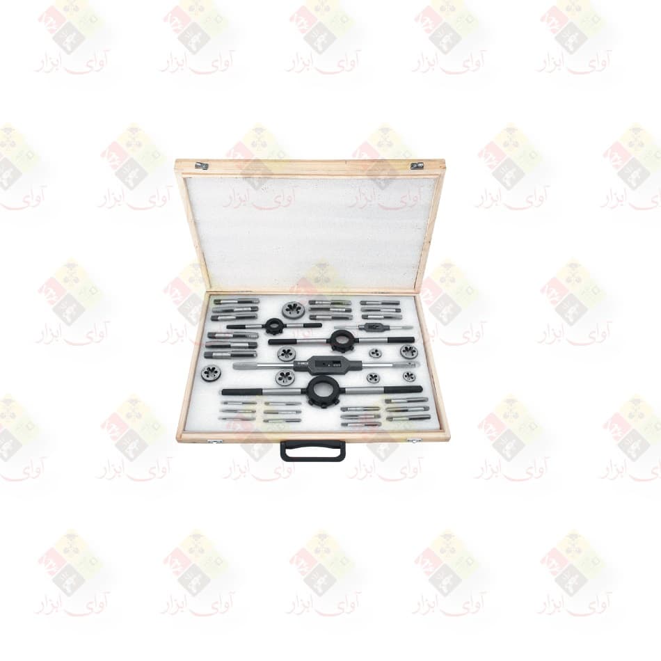 جعبه حدیده و قلاویز M6-M20 تایسیز (گروز) مدل TDE/1/ST