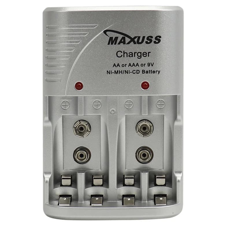 شارژر باتری مکسوس مدل NI-MH/NI-CD BATTERY | شارژر قابل حمل و سریع — تصویر ۲