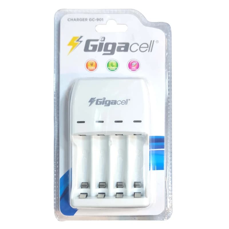 شارژر باتری گیگاسل مدل GC-901 | شارژر قابل حمل و سریع
