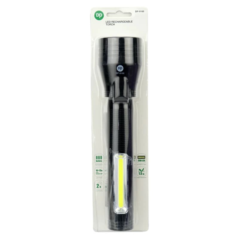 چراغ قوه شارژی DP.LED Light DP-9168 — تصویر ۸
