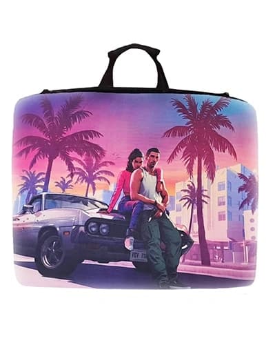 کیف حمل کنسول پلی استیشن 4 اسلیم و پرو طرح GTA — تصویر ۳