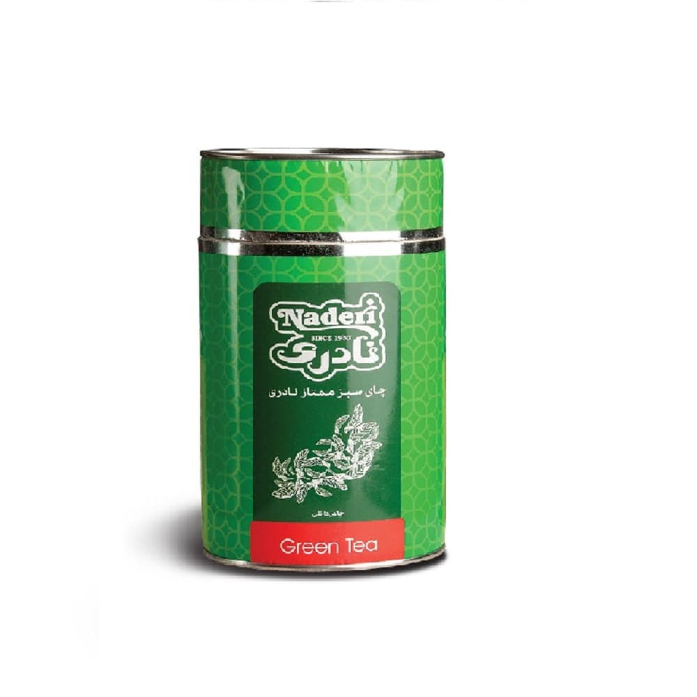 چای سبز ممتاز نادری قوطی 260 گرمی