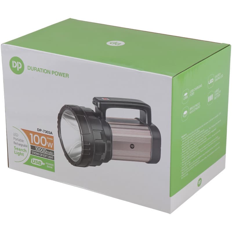 چراغ قوه شارژی DP.LED Light DP-7303A — تصویر ۲