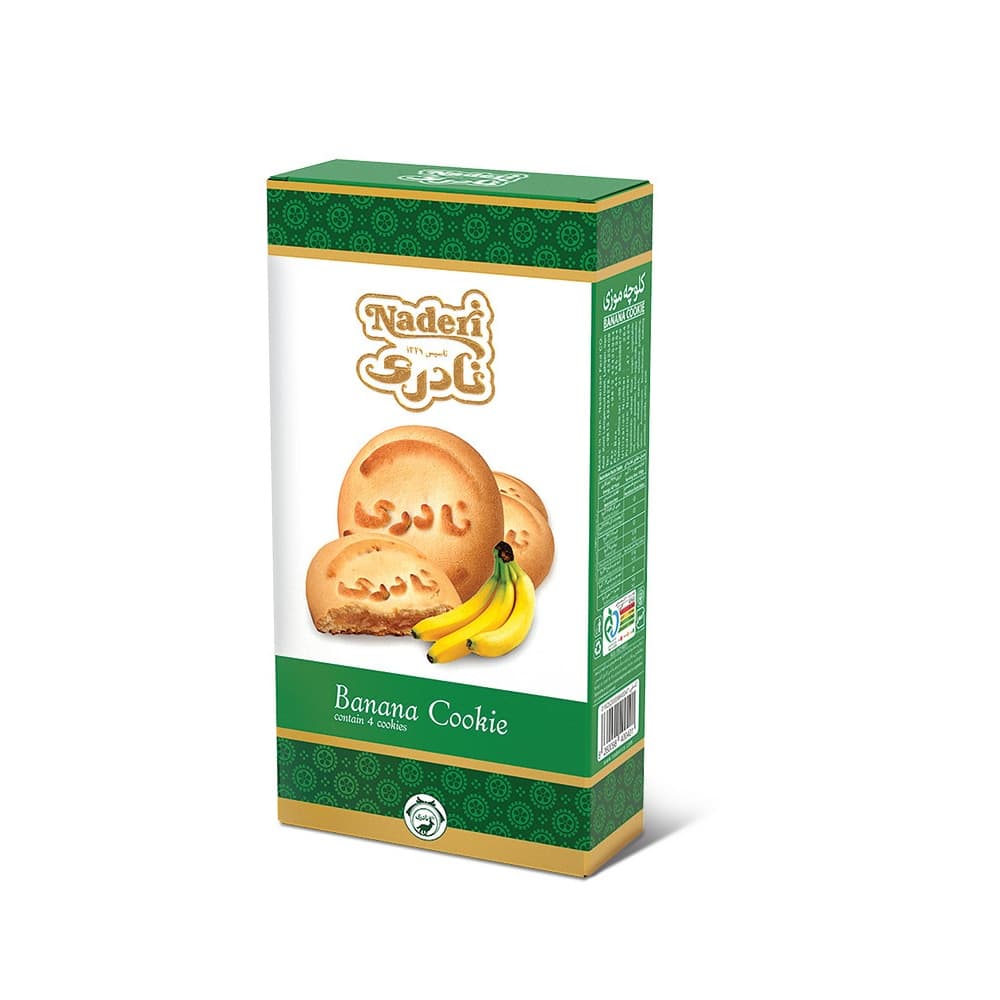 کلوچه موزی نادری بسته 4 عددی