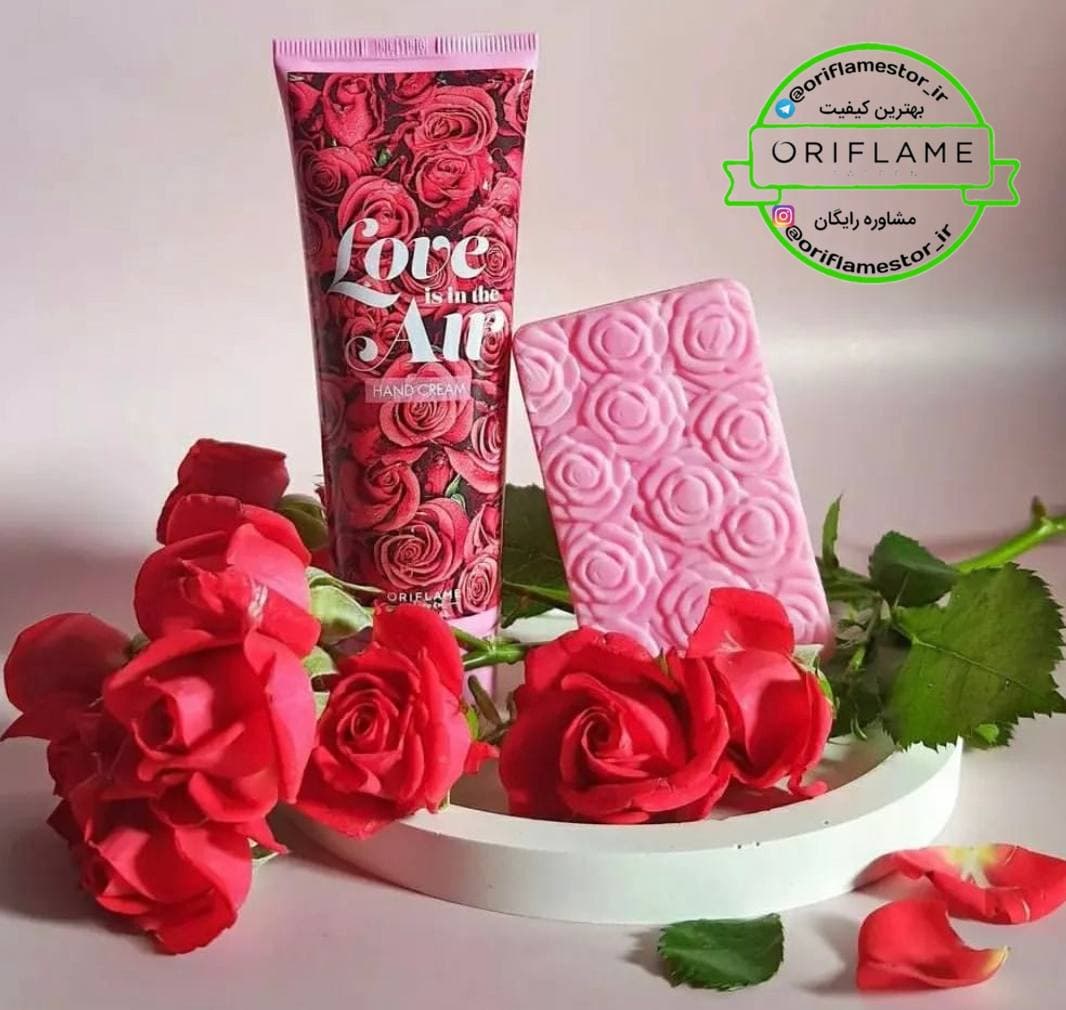 کرم دست مرطوب کننده‌ love is in the air ( کد 38484 ) — تصویر ۴