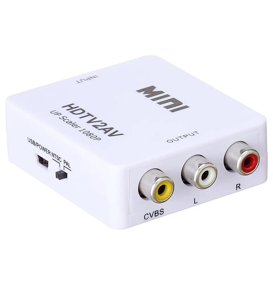 تبدیل HDMI به AV مدل Mini | مبدل HDMI به RCA PNET — تصویر ۴