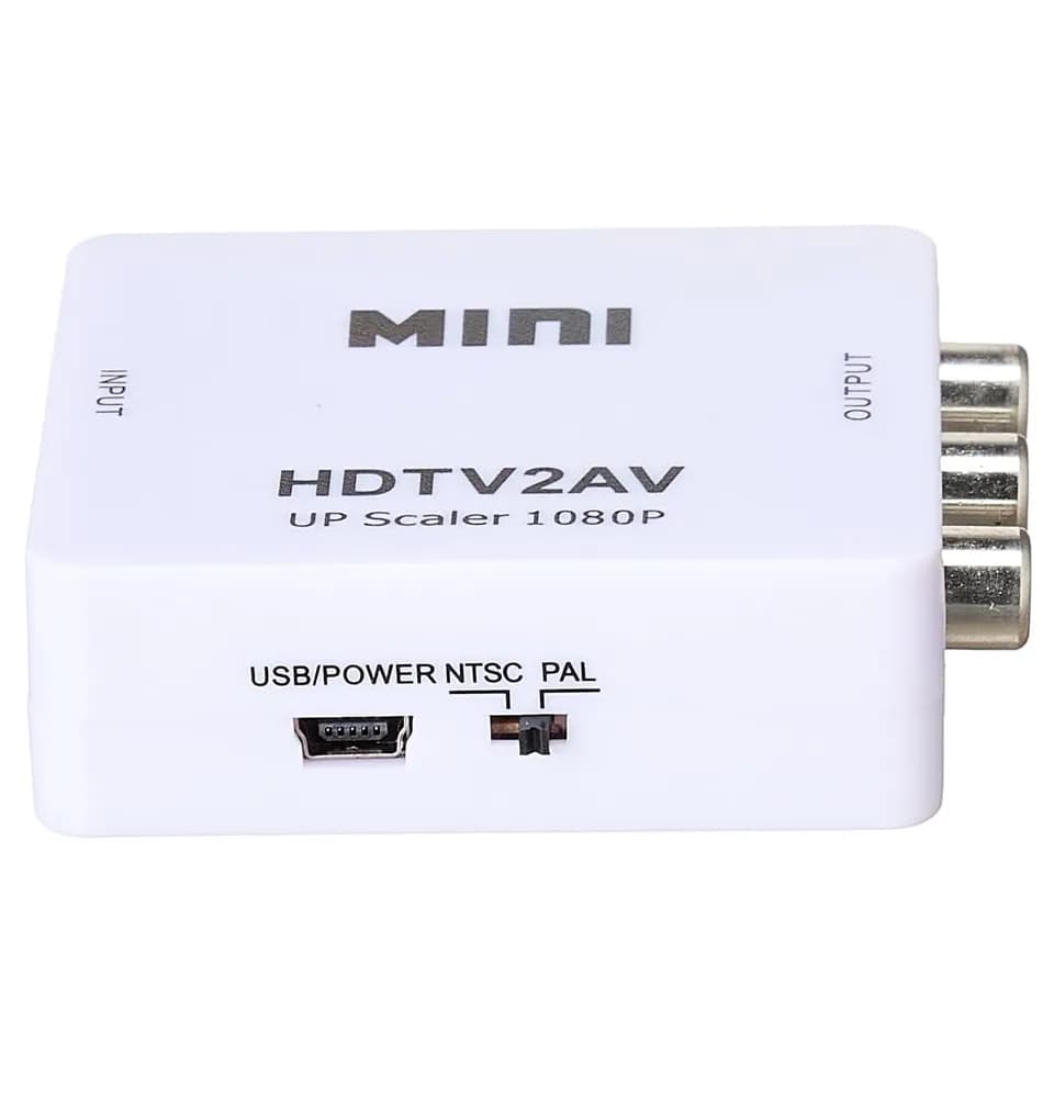 تبدیل HDMI به AV مدل Mini | مبدل HDMI به RCA PNET — تصویر ۲