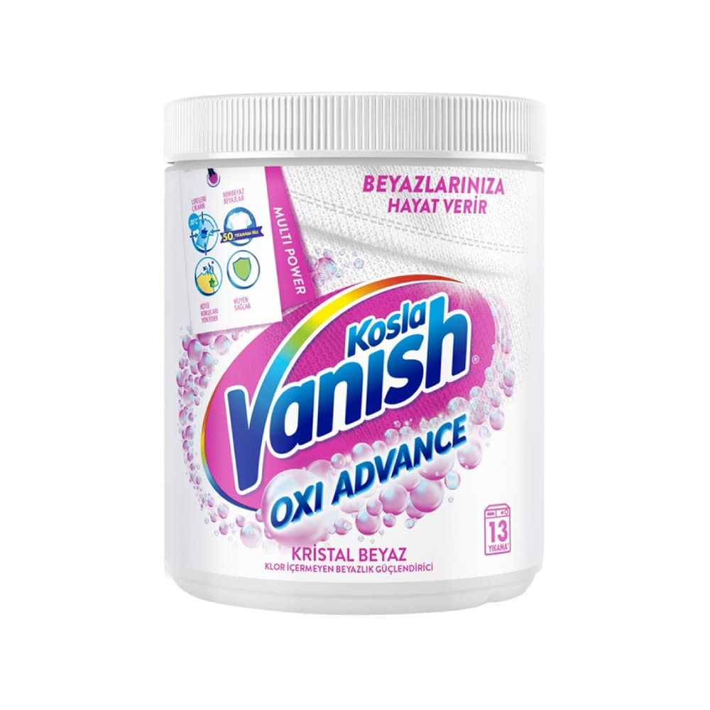 پودر لکه بر لباس ونیش مدل kosla vanish oxi advance وزن 500گرم — تصویر ۷