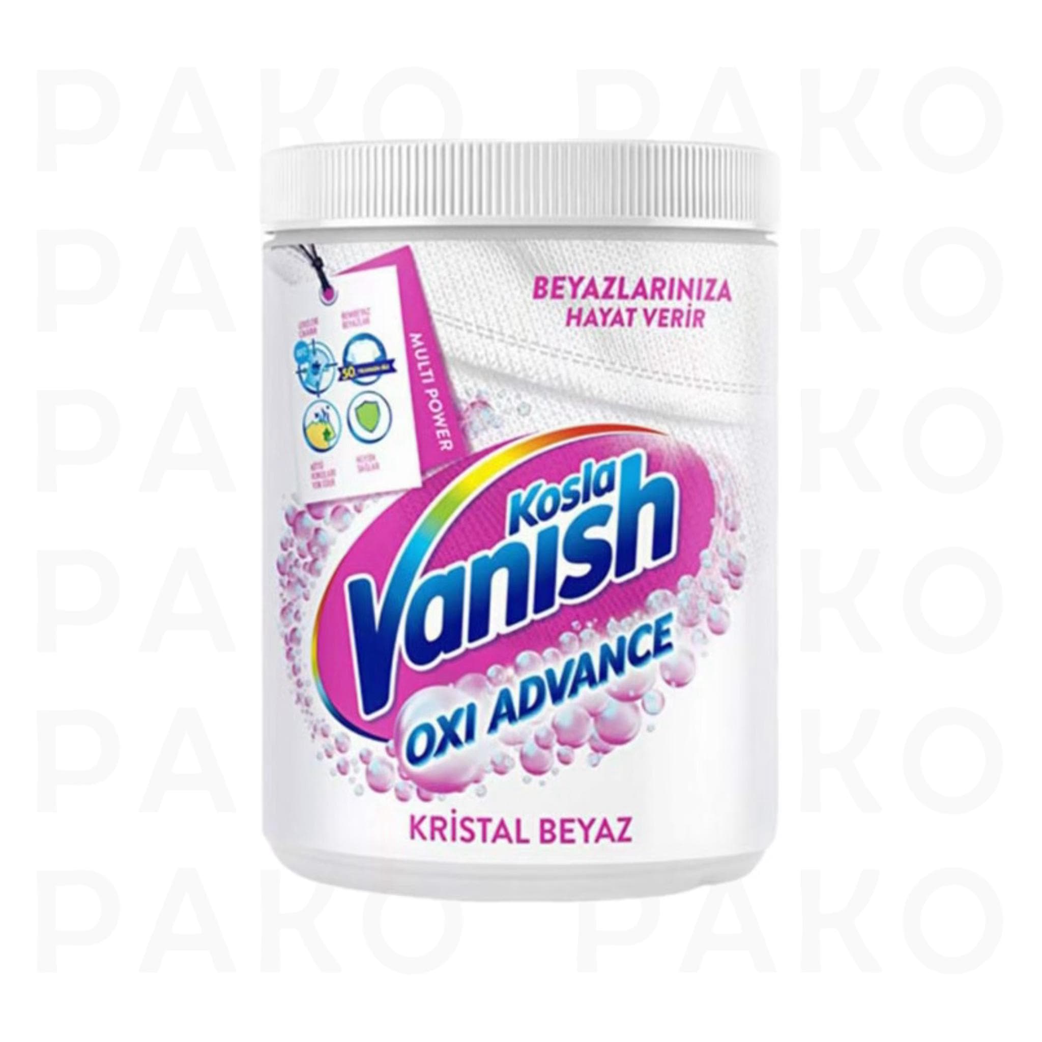پودر لکه بر لباس ونیش مدل kosla vanish oxi advance وزن 500گرم — تصویر ۵