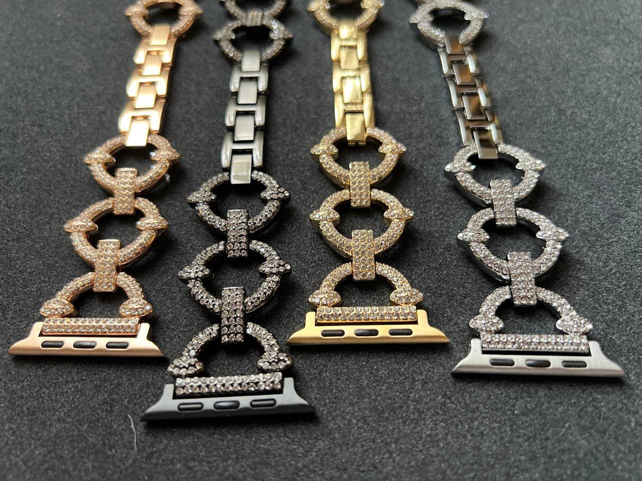 بند فلزی اپل واچ مدل Gucci سایز:38،40،41،42،44،45،49 — تصویر ۳