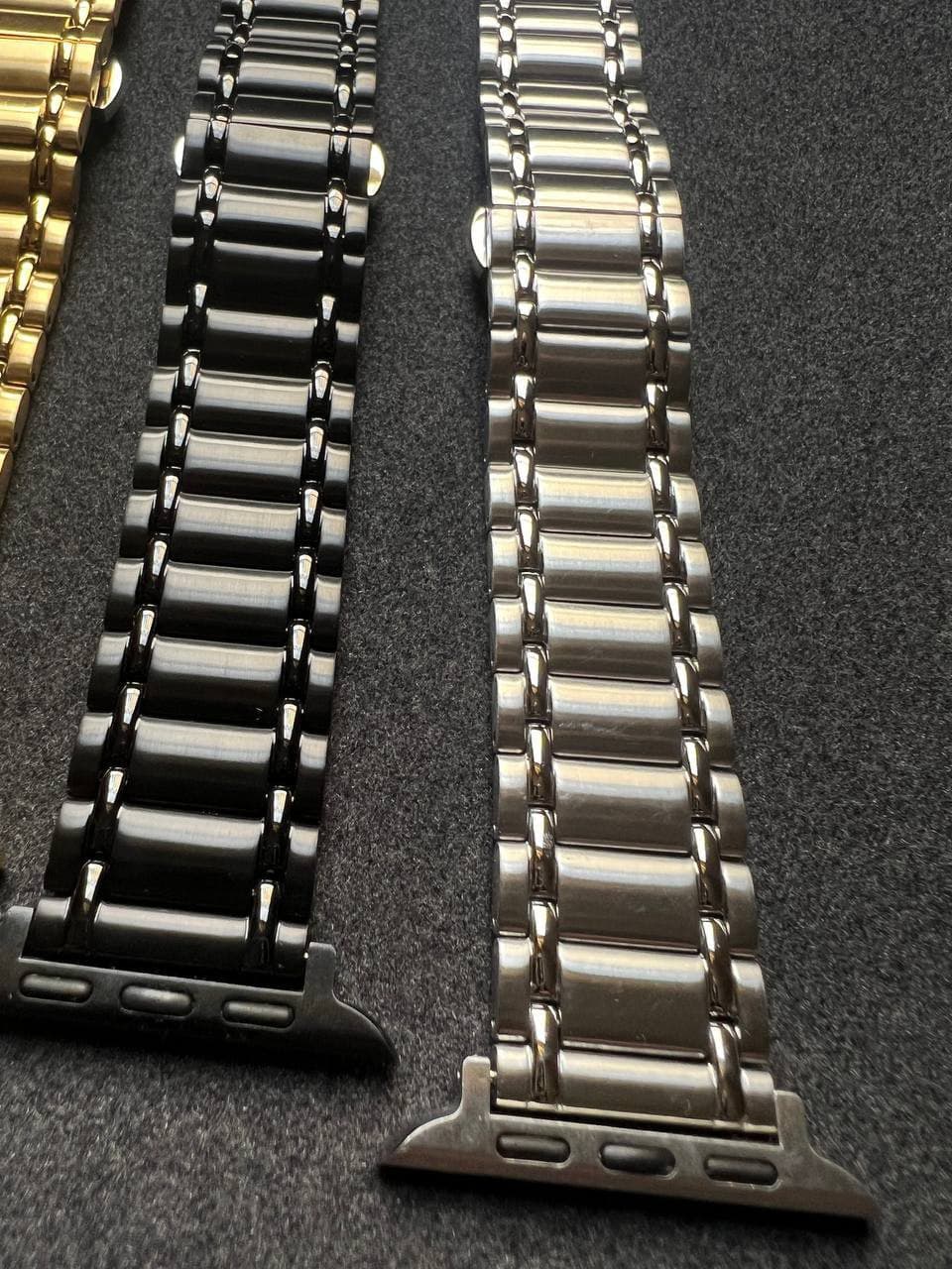 بند فلزی اپل واچ مدل 3bead new سایز:42،44،45،49 — تصویر ۳