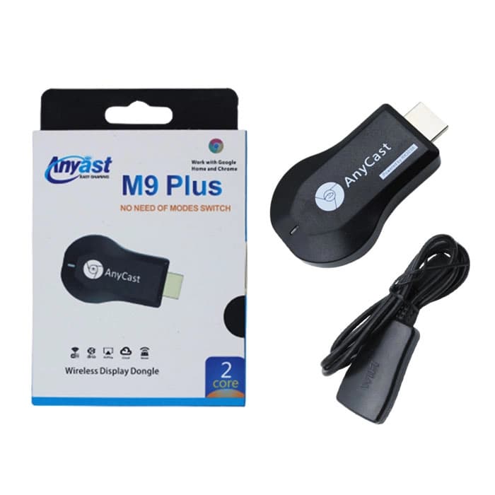 دانگل HDMI بی‌سیم ANYCAST M9 PLUS | اتصال گوشی و لپ‌تاپ به تلویزیون با کیفیت Full HD — تصویر ۵