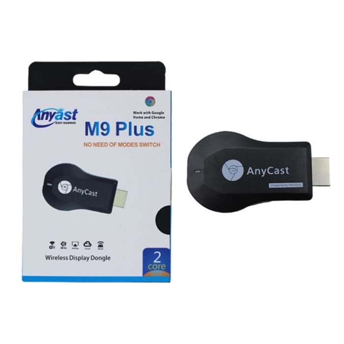 دانگل HDMI بی‌سیم ANYCAST M9 PLUS | اتصال گوشی و لپ‌تاپ به تلویزیون با کیفیت Full HD — تصویر ۴