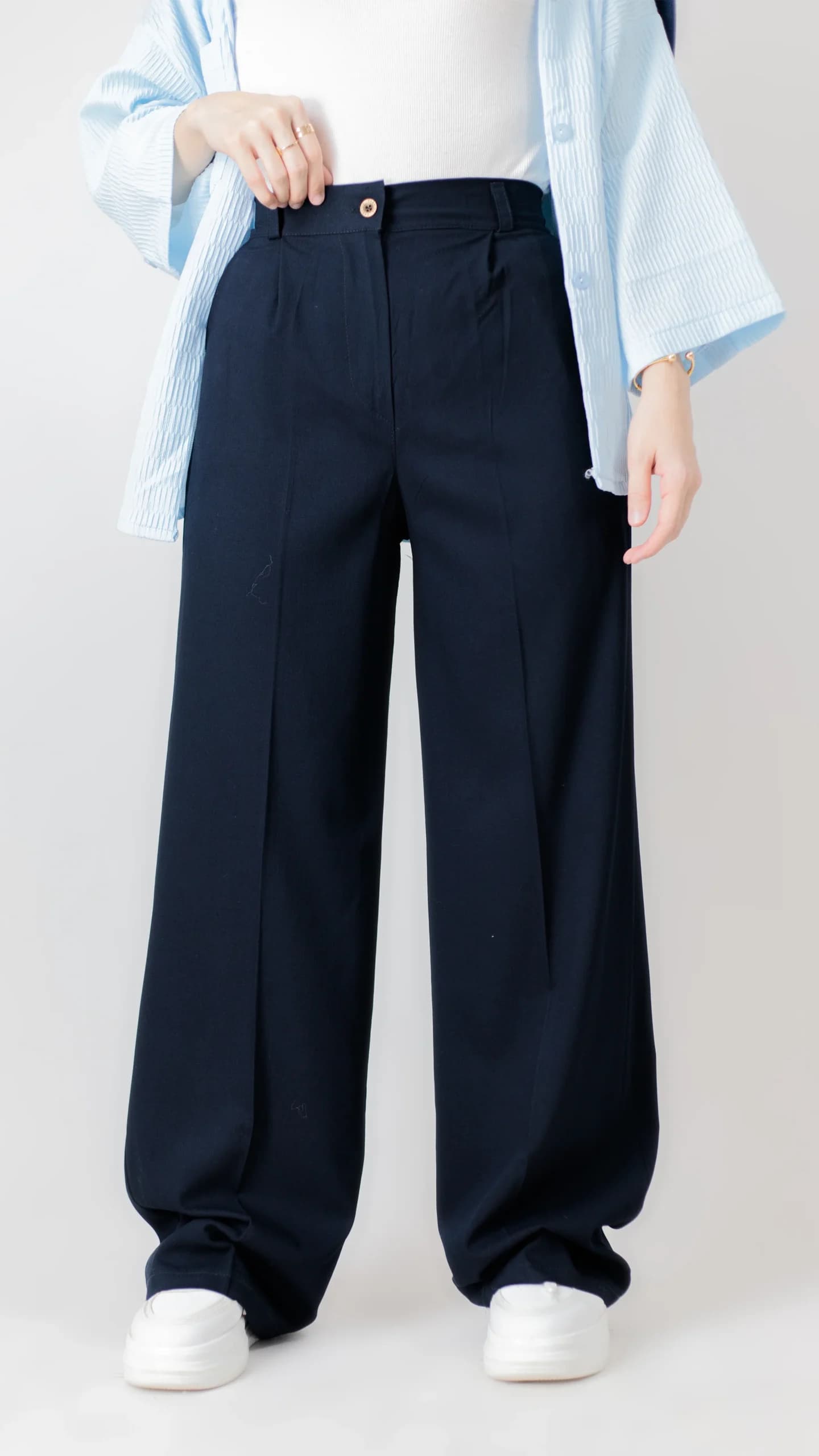 شلوار نیم بگ تنسل