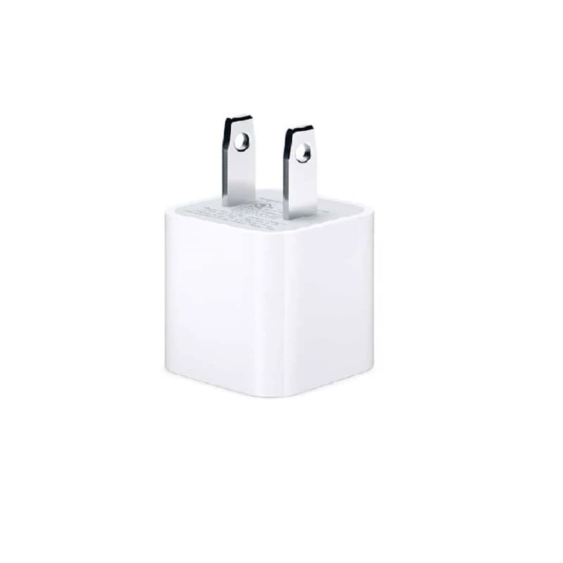 آداپتور شارژ اورجینال اپل 5 وات – USB Power Adapter اصلی آیفون — تصویر ۳